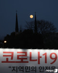 동산슈퍼식육점 | 대구동산병원 상공에 떠오른 슈퍼문