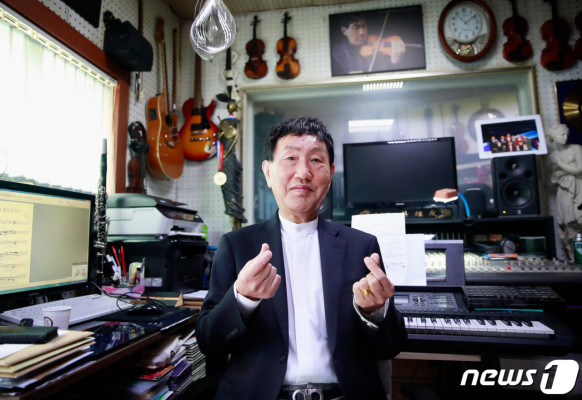 박현우 '박토벤'의 빛나는 하트 | 포토뉴스