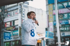 김관영 후보 현대중공업 군산조선소 재가동 위해 힘을 쏟겠다