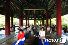이성계 조선 건국 포부 밝힌 전주 오목대 지붕 고친다