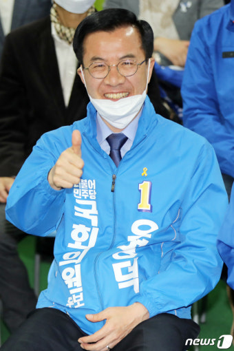윤영덕 민주당 광주 동남갑 후보 '1번'
