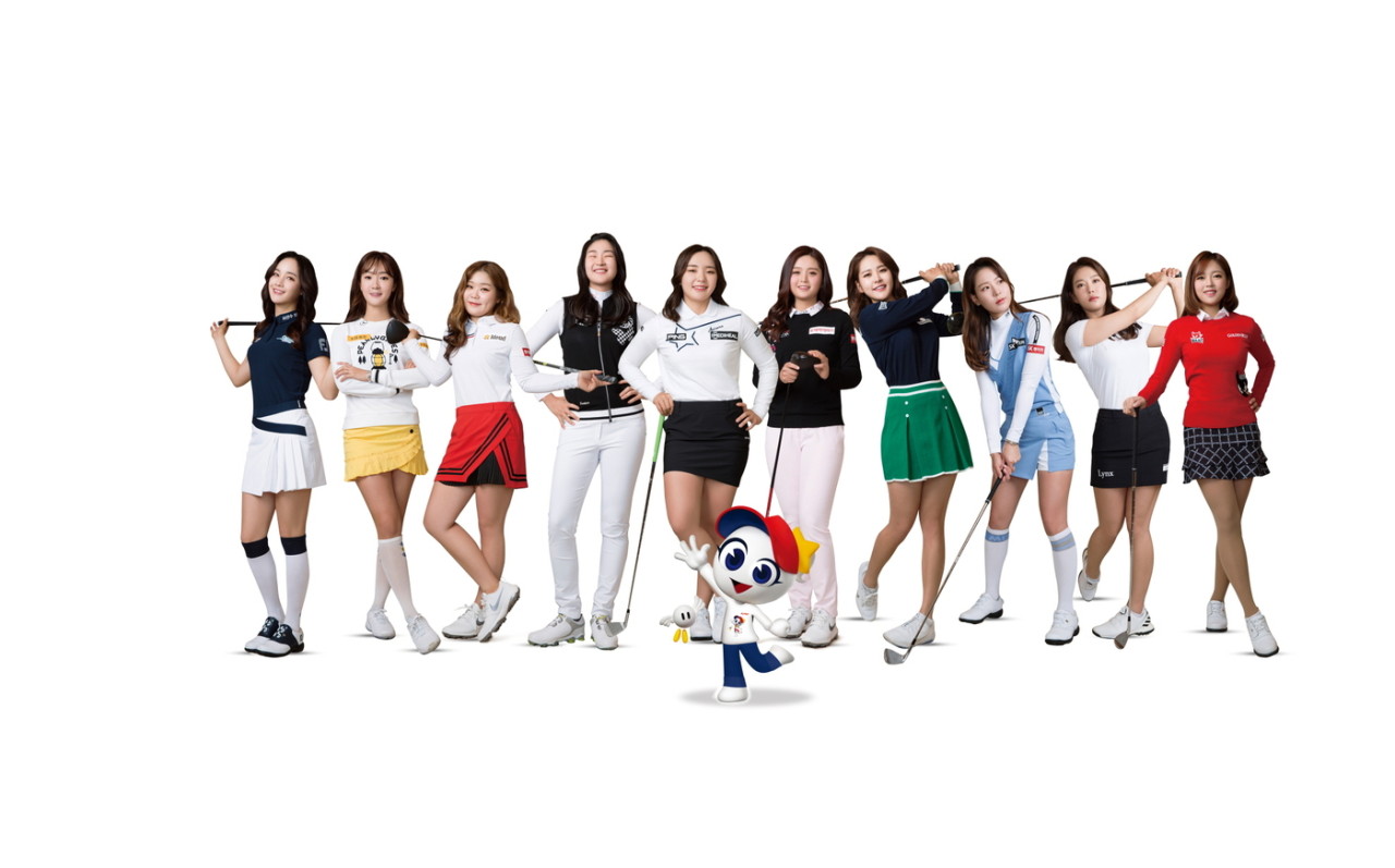 2025년 KLPGA 홍보모델로 발탁된 12명의 선수들, 기대해주세요!