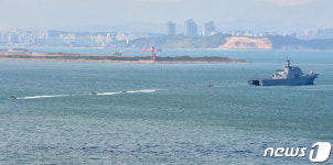 [화보]포항 도구해안서 육·해·공·해병 합동 상륙훈련