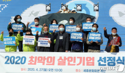 2020 최악의 살인기업 선정식