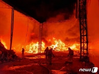 이천 설성면 폐기물 공장 화재 10시간만에 진화(종합)