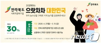전북 사회적경제 제품 온라인 판매 매출 고공행진