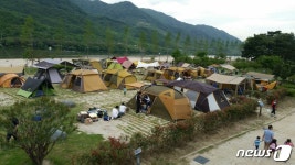 하동 평사리공원 야영장 1일 재개장
