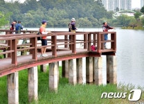 올해는 낚시 금지 충주시, 호암저수지 낚시행위 단속