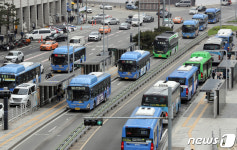 서울 시내버스 개문냉방 운행