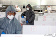 고3 등교 D-1 방역 소독