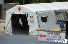 일산 국립암센터 선별진료소 한산