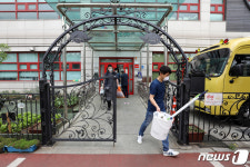 강서구 유치원 코로나19 방역 마치고