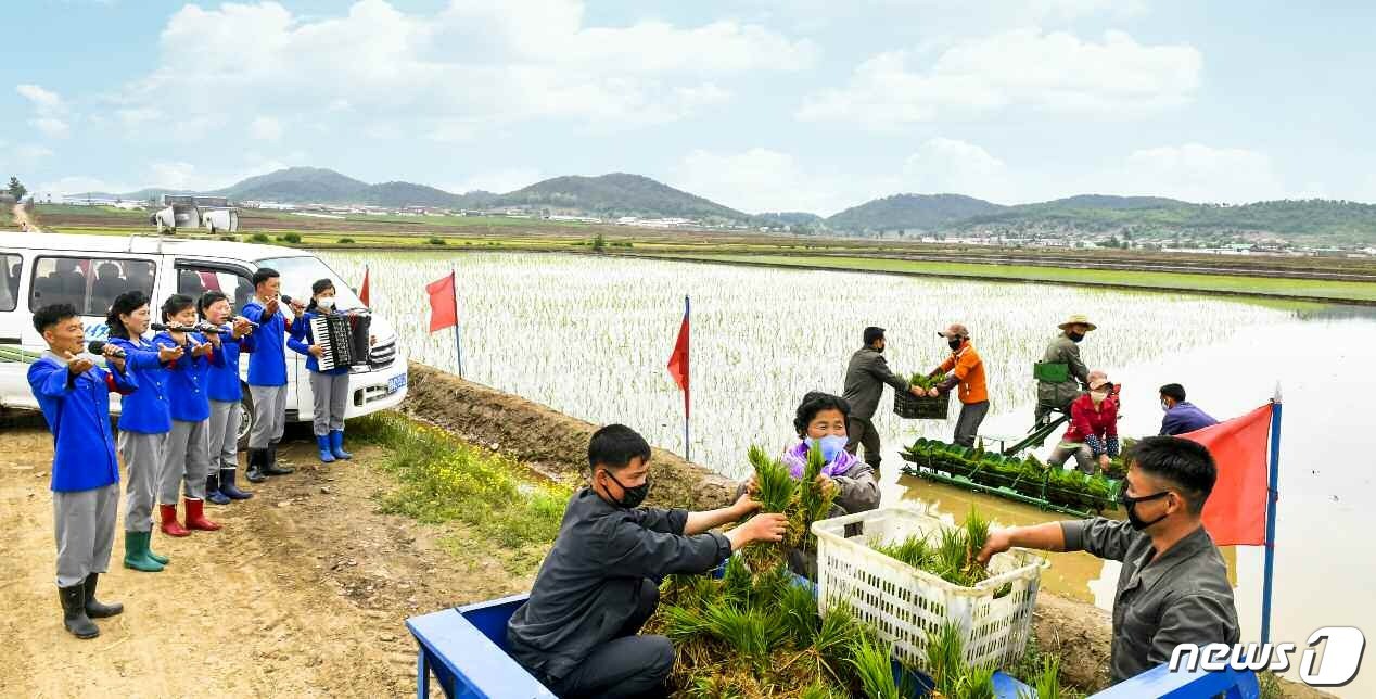 북한, 쌀로 조국을 받들자…농사 일손 총동원, 농업 부문 발전에 역량 집중