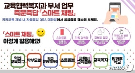 서울시북부교육지원청, 스마트 채팅 통해 궁금증 풀어준다