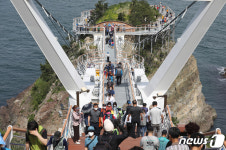 부산 송도용궁구름다리 개통