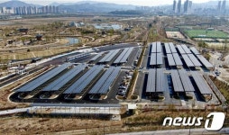행복청, 중앙공원·수목원 주차장에 2.4MW 태양광 발전시설 설치