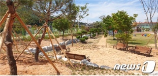 부안군, 교육환경 개선 위해 3개 학교에 명상숲 조성