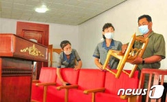 중요 건설장에 제품 보장…北 목재생산협동조합