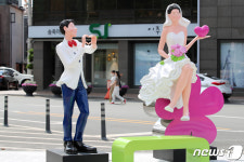 [화보]대구웨딩문화거리, 코로나19 극복 동행세일 동참