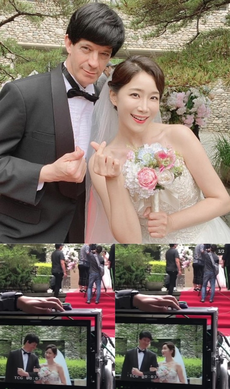 배우 김하영, 보컬 트레이너 박상준과 9월 13일 소혼례, 웨딩화보 공개하여 팬들은 축하의 메시지 경쾌히.