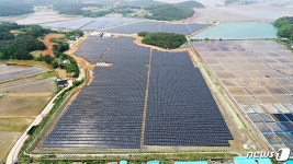 서부발전, 안면도 17MW 삼양태양광 발전소 준공