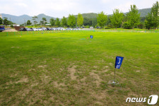 충남 계룡시 신도안면에 그라운드골프장 개장