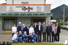 진영 행안부 장관, 15일 전북 완주 마을기업 방문