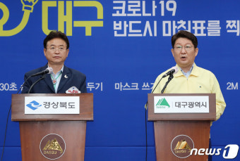 권영진 시장·이철우 지사 