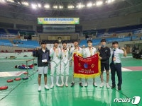 충남기계공고 펜싱부, 전국대회 우승 쾌거