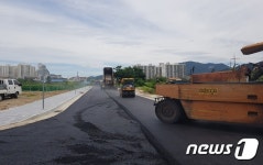 음성군 하반기 도시계획도로 8개 노선 완료…20억원 투입