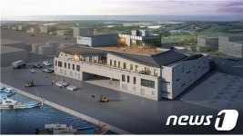 싱싱한 활어 맛보세요 제주 성산포항 활어위판장 9월 준공