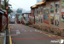 여름 성수기지만...한산한 인천 차이나타운 거리