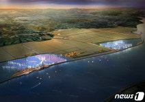 새만금 농생명용지에 수상태양광 추진…주민 반발