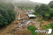 경북·전남·전북·충남·충북·세종 지역 9곳에 산사태 위기 경보
