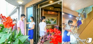 노동신문, 평성시 방역사업 조명…"발열 체크·소독 철저"