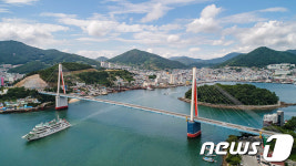 성능 개선공사 여수 돌산대교 3개월간 교통통제