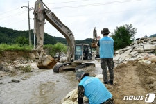 공군 91항공공병전대, 집중호우 피해복구 대민지원