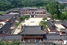 사회적 거리두기 2단계로 격상, 한산한 화성행궁