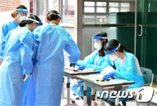중랑구, 확진자 나온 중목초등학교에 선별진료소 운영