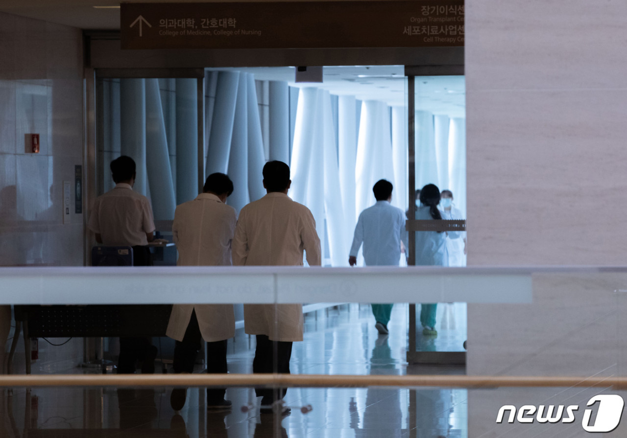 박단 대한전공의협의회 비상대책위원장, 의대생 결정 존중·지지…의료 현장 복귀 의사 없다