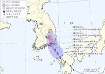 경남→춘천→北 때릴 하이선…매미의 악몽 넘는 시속 191㎞ 위협