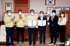 광주 북구 산동교 친수공간에 가람 주말시장 조성