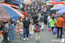 추석 앞둔 죽도어시장