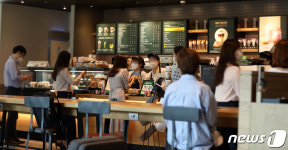 활기 되찾아가는 프렌차이즈 커피전문점