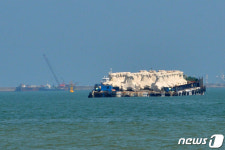 테트라포드가 만선일세