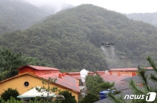 [충주소식] 충주시, 가축전염병 예방용 드론방역 시연