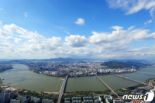 높고 푸른 가을하늘