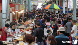 추석 앞둔 울산 언양알프스 시장