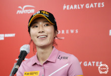 안송이의 우승 미소