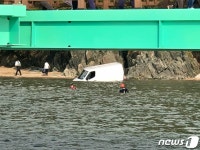 화성 궁평항 앞 해상서 차량 2대 침수…탑승자 전원 무사